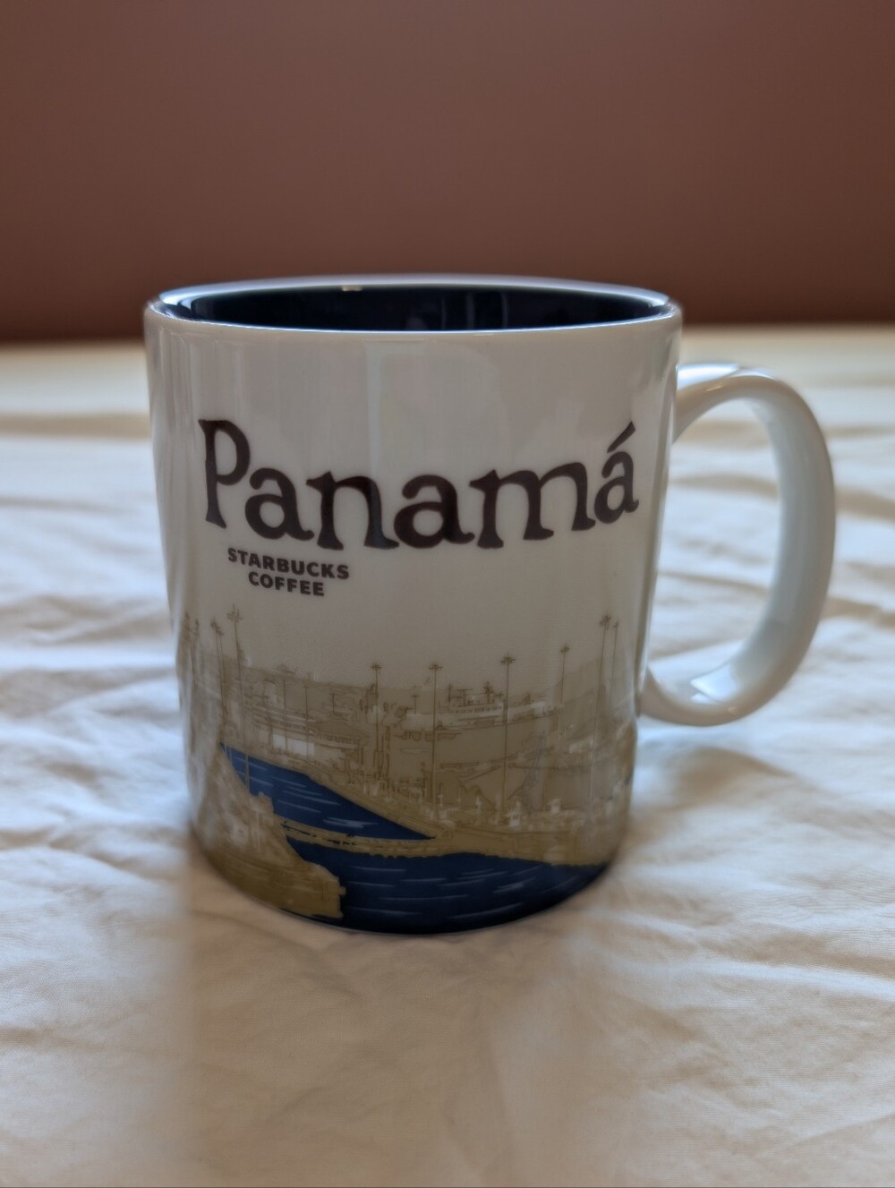 Starbucks Panama Global Collector Series 2017 Mug Blue/White